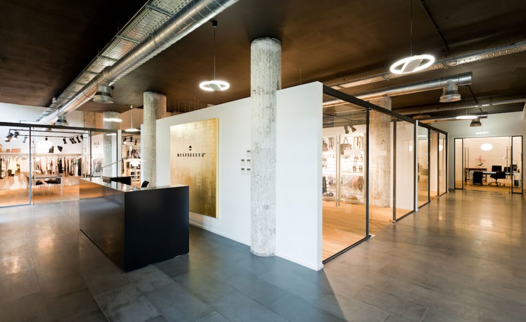 Oficinas del showroom Bestseller Bilbao diseñado por MEHR studio